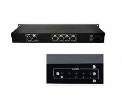 4 канальный разветвитель сигнала 4 Way DMX Splitter TP-D05A