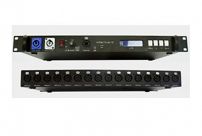 Двунаправленный конвертор Artnet 8 Ports DMX 1Ports Art-Net/DMX Network Switch Lighting Tiger Touch