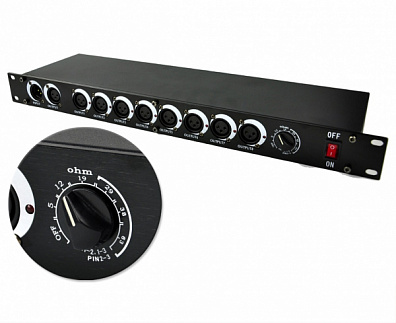 DMX сплиттер 8 Way DMX Splitter TP-D08