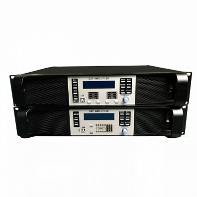 DSP-10KQ 4-канальный цифровой профессиональный усилитель мощности DSP