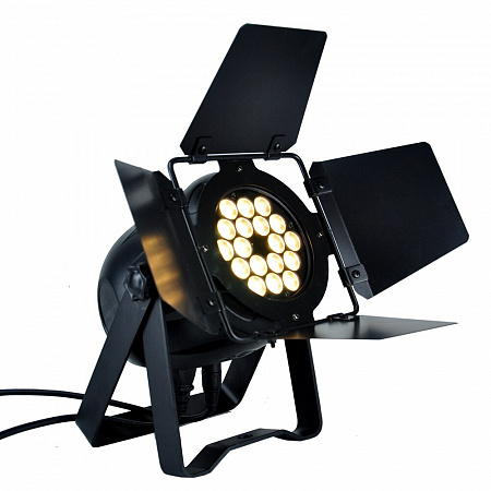 DMX прожектор TP-P1803S: 18x3W Led Par Light with Barndoor