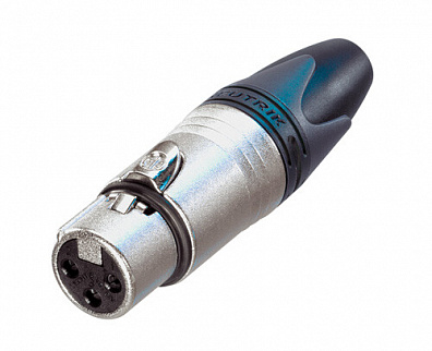 Разъем XLR, гнездо, 3 контакта NEUTRIK-NC3FXX