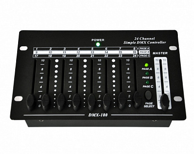 6 канальный DMX Контроллер 6 Channel Li-Battery Simple DMX Console TP-D1345