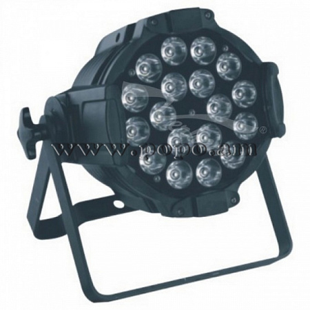 DMX прожектор TP-P109B: 18x12W, 18x15W, 18x18W  Waterproof Led Par Light