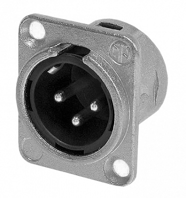 Панельный разъем XLR Neutrik NC3MD